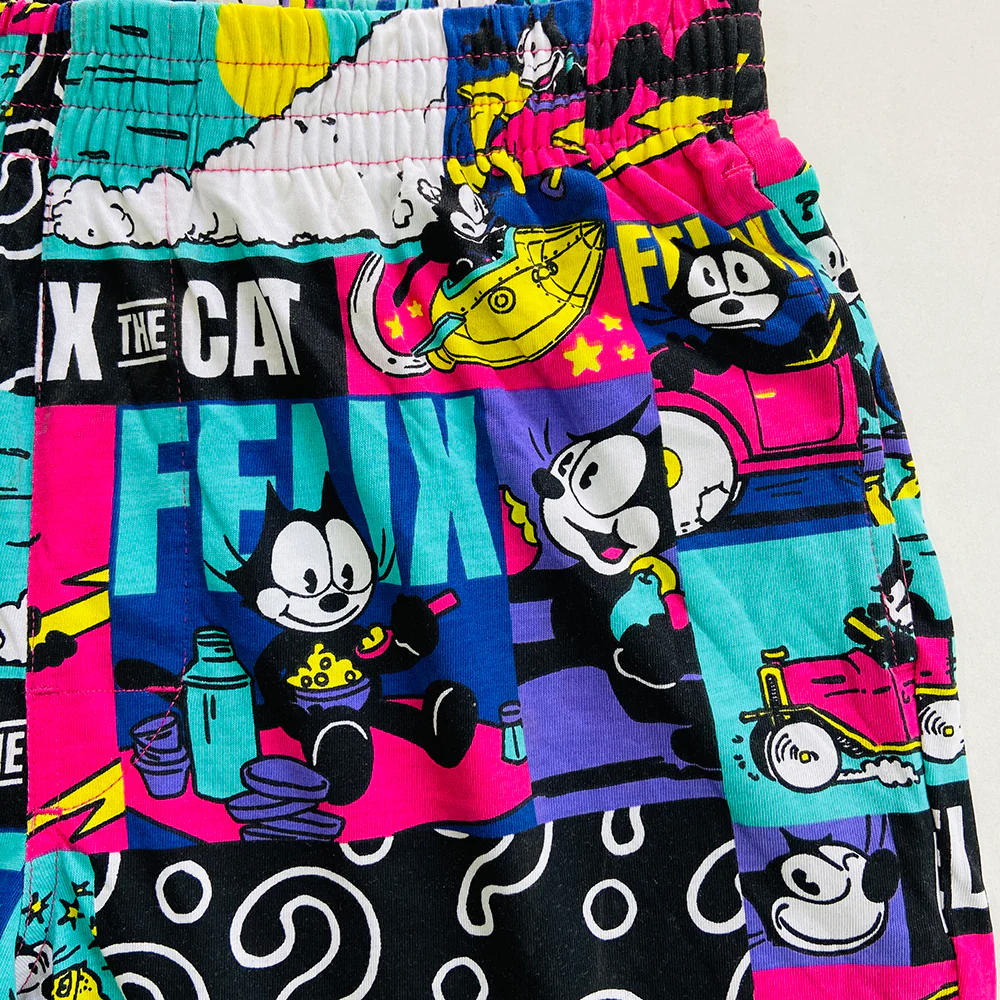 Men's Printed Side Pocket Cotton Pajama Shorts - Image 10