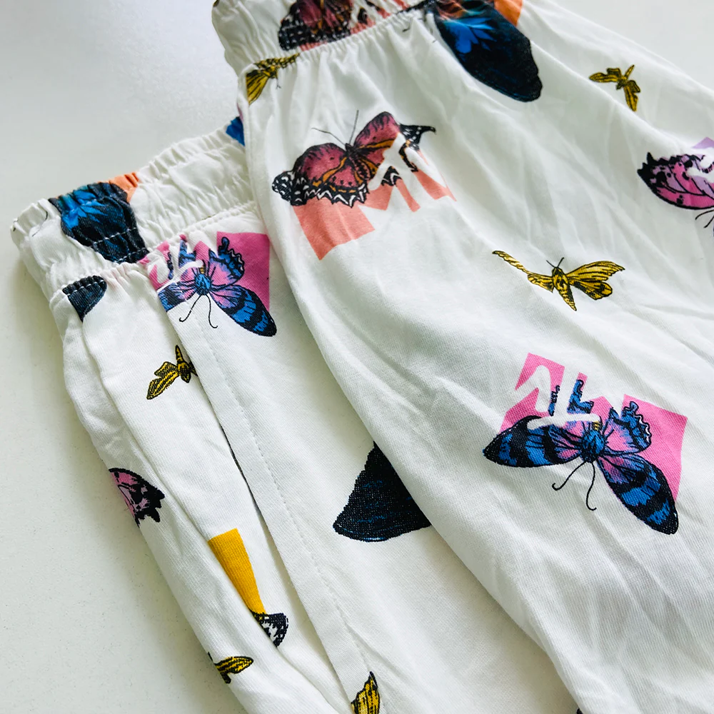 Men's Printed Side Pocket Cotton Pajama Shorts - Image 11