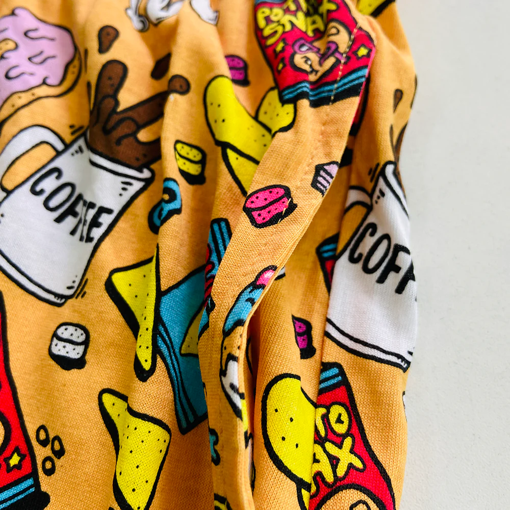 Men's Printed Side Pocket Cotton Pajama Shorts - Image 22