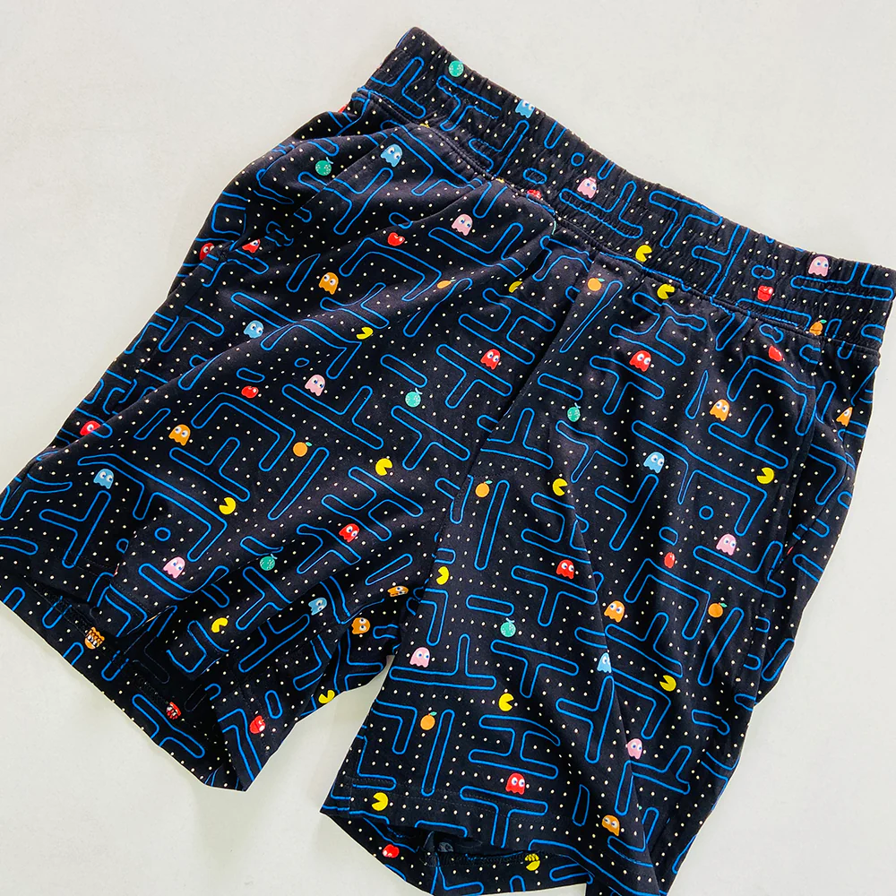 Men's Printed Side Pocket Cotton Pajama Shorts - Image 27