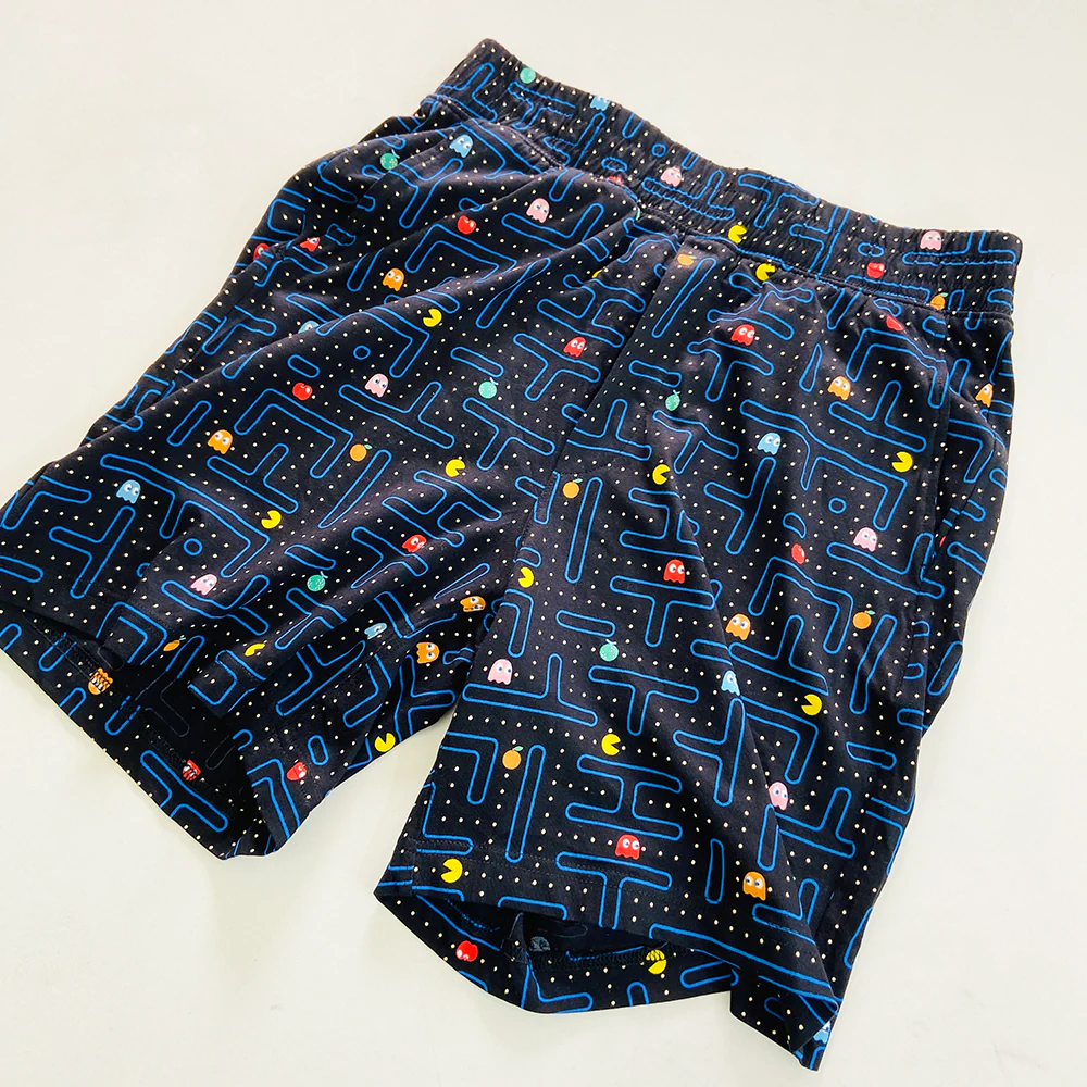 Men's Printed Side Pocket Cotton Pajama Shorts - Image 28