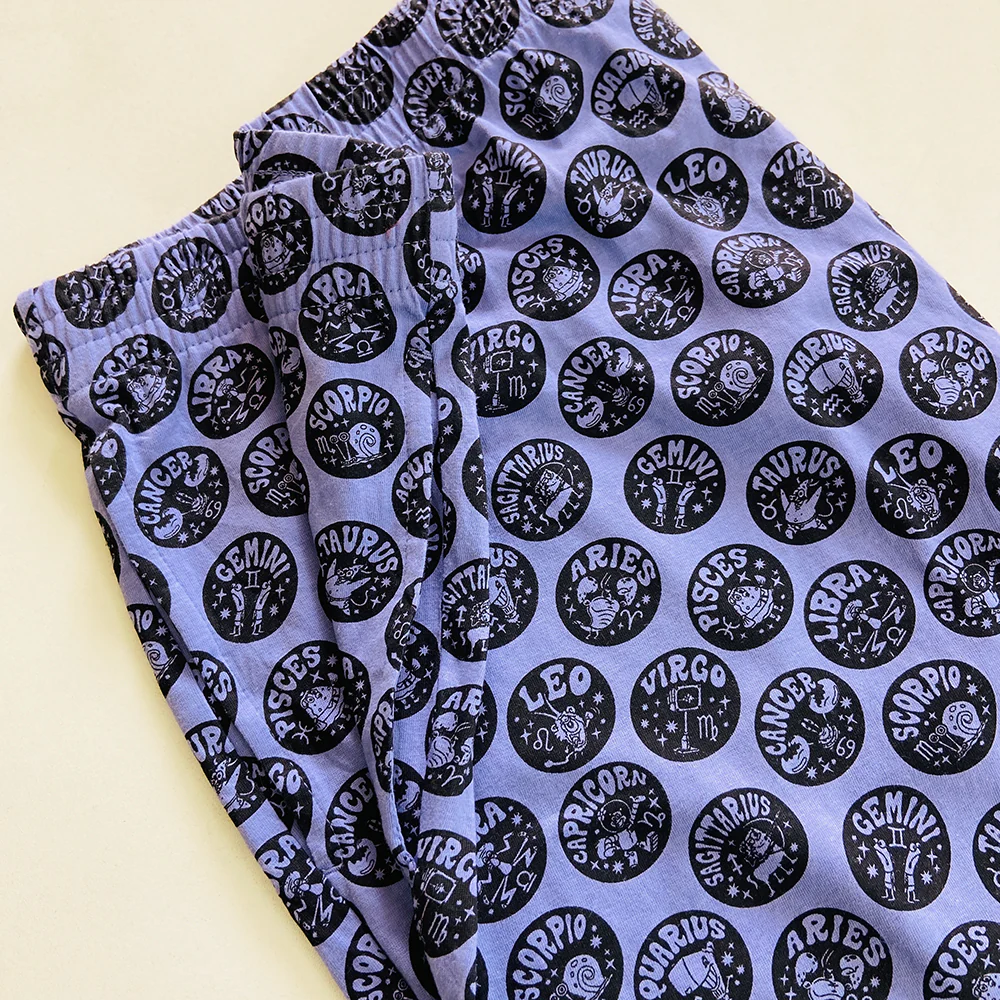 Men's Printed Side Pocket Cotton Pajama Shorts - Image 31