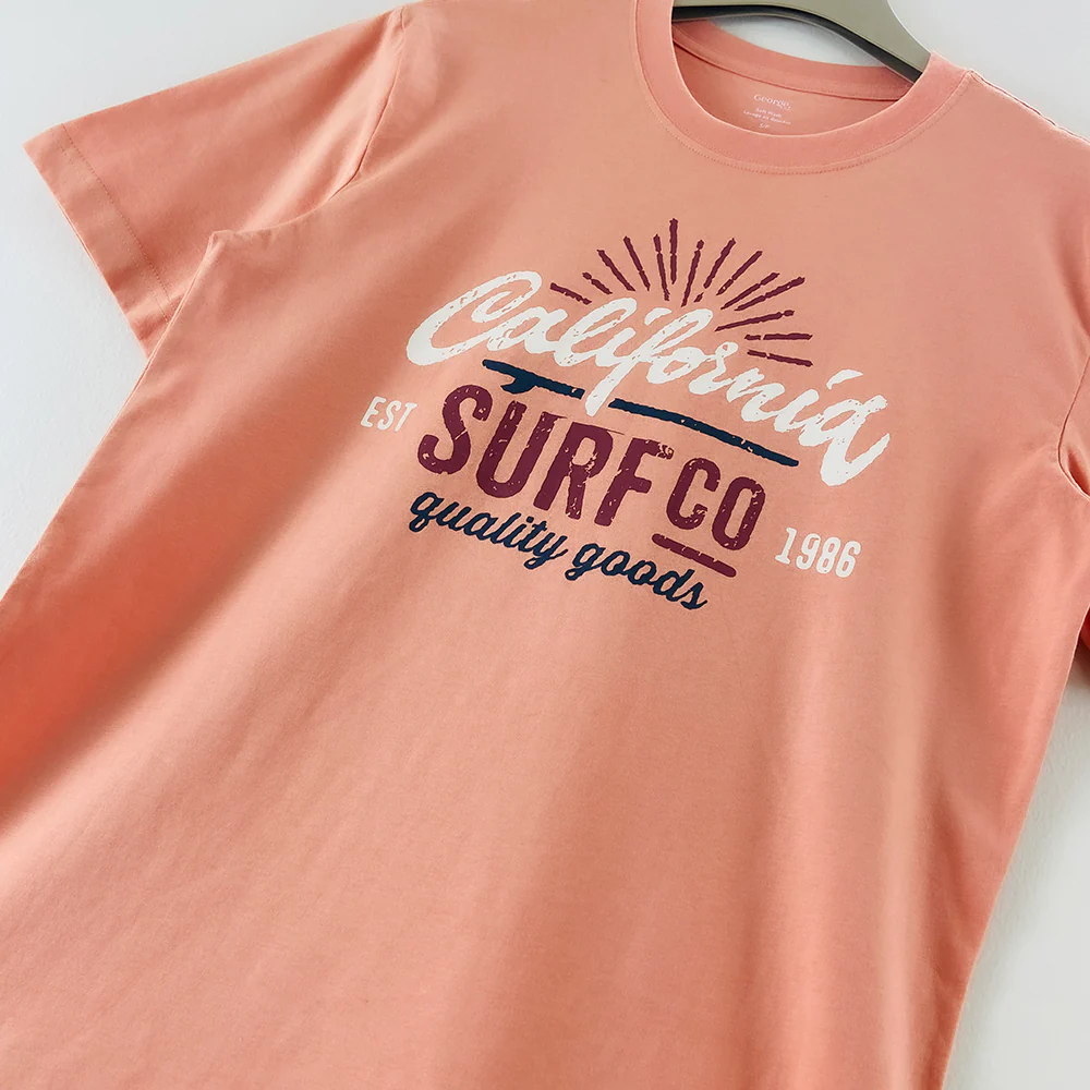 Mens Short Sleeve Crew Neck Graphic Print T-Shirt - Image 12