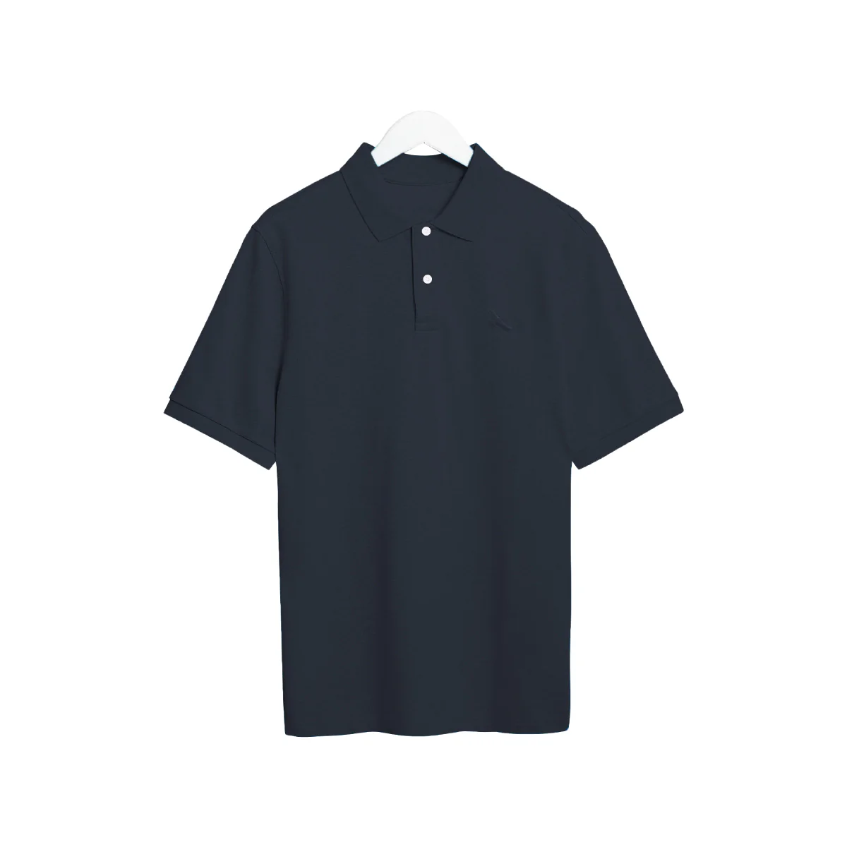 Mens Short Sleeve Regular & Relaxed Fit Pique Polo Cotton T-Shirt - Image 15