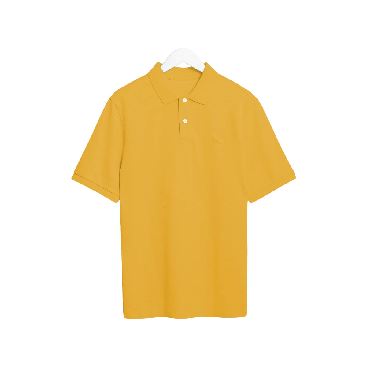 Mens Short Sleeve Regular & Relaxed Fit Pique Polo Cotton T-Shirt - Image 16