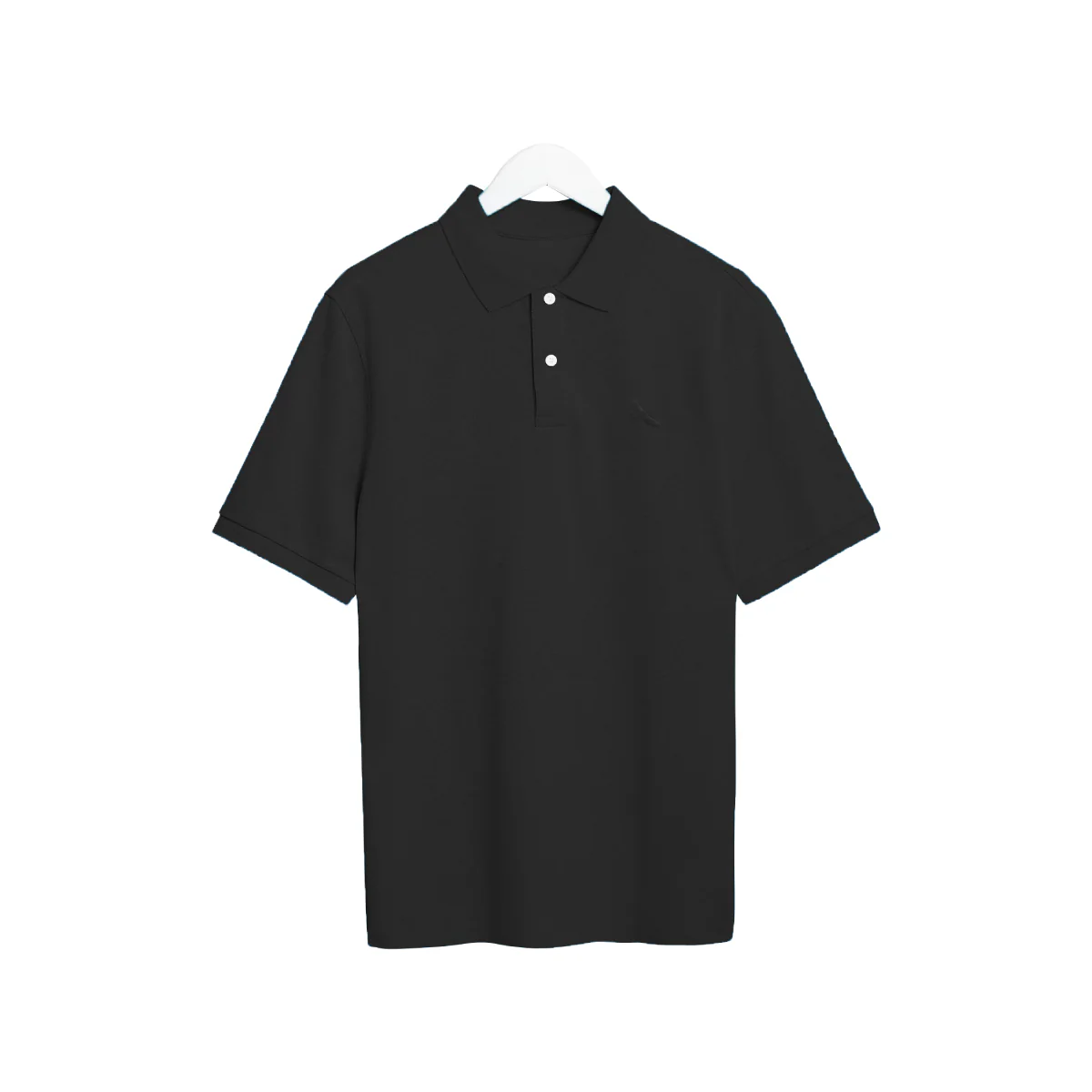 Mens Short Sleeve Regular & Relaxed Fit Pique Polo Cotton T-Shirt - Image 20