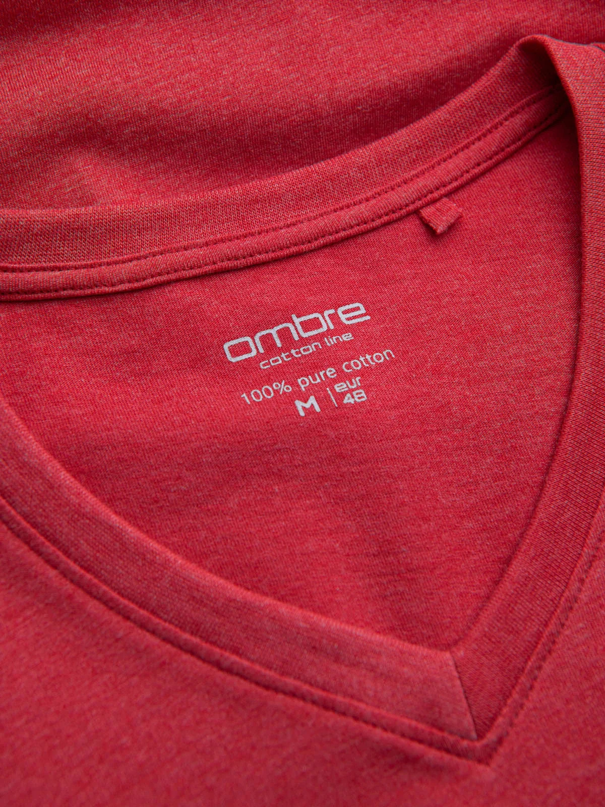 Men's Short Sleeve V-Neck Cotton T-Shirt - Image 30