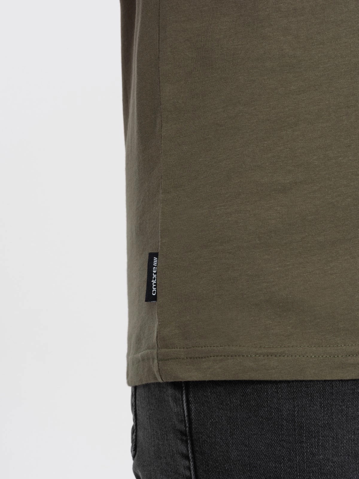 Men's Short Sleeve V-Neck Cotton T-Shirt - Image 35
