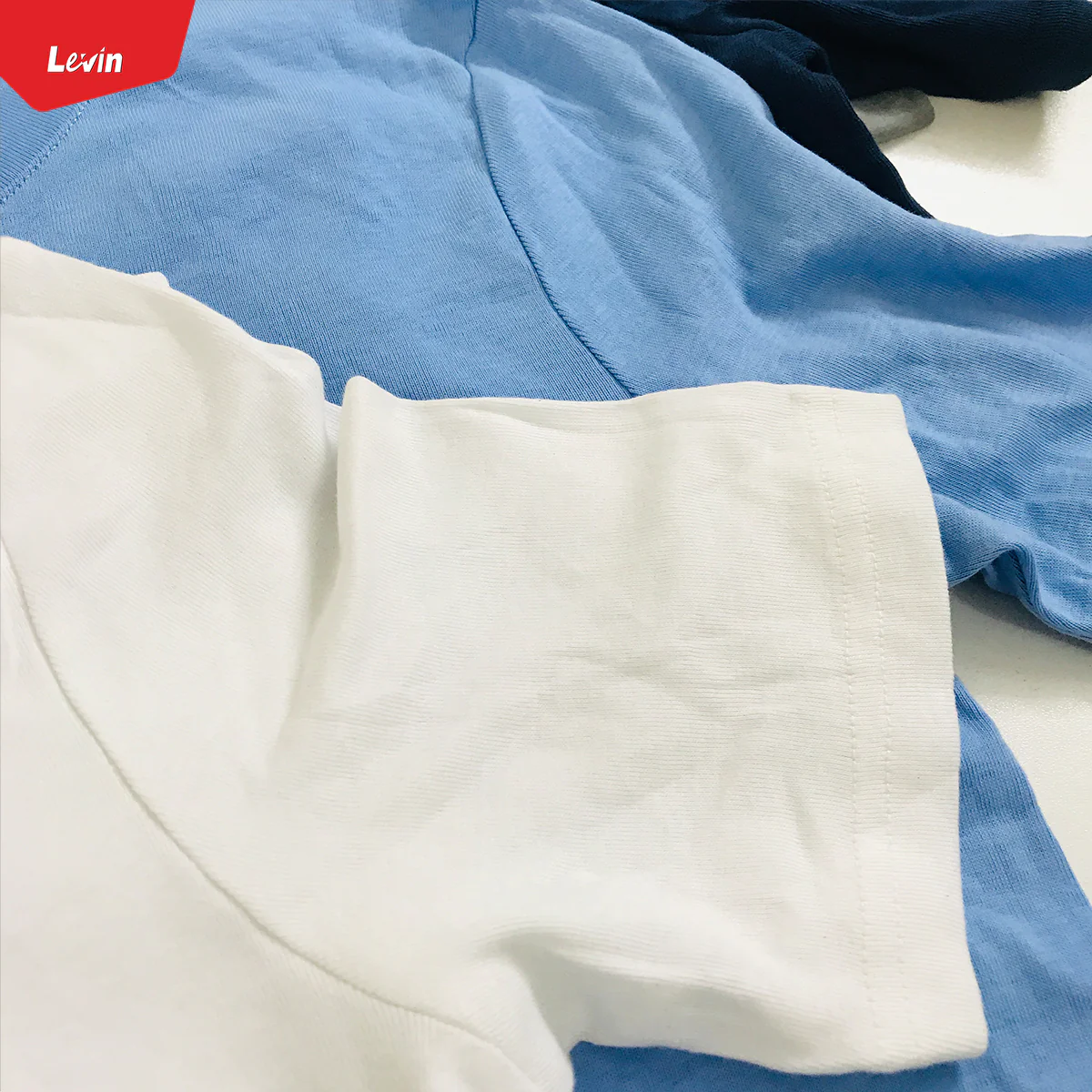 Men's Round Neck Ribbed Structure Cotton Vest T-shirt - Image 5