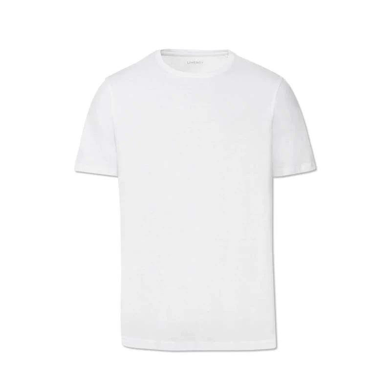 Men's Round Neck Ribbed Structure Cotton Vest T-shirt - Image 8