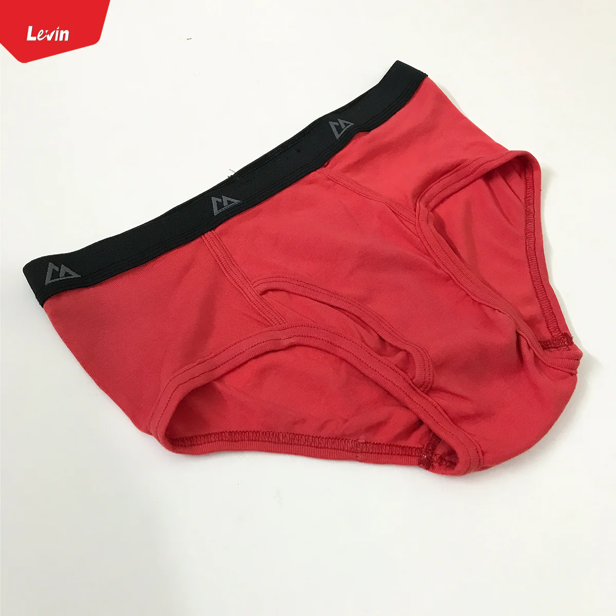 Men's Solid Cotton Ribbed Mid Rise Brief Underwear - Image 10