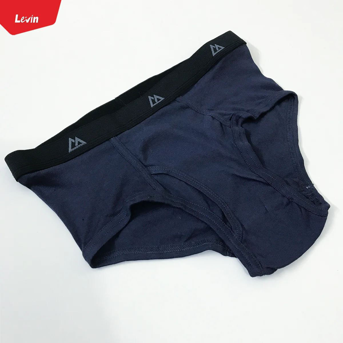 Men's Solid Cotton Ribbed Mid Rise Brief Underwear - Image 8
