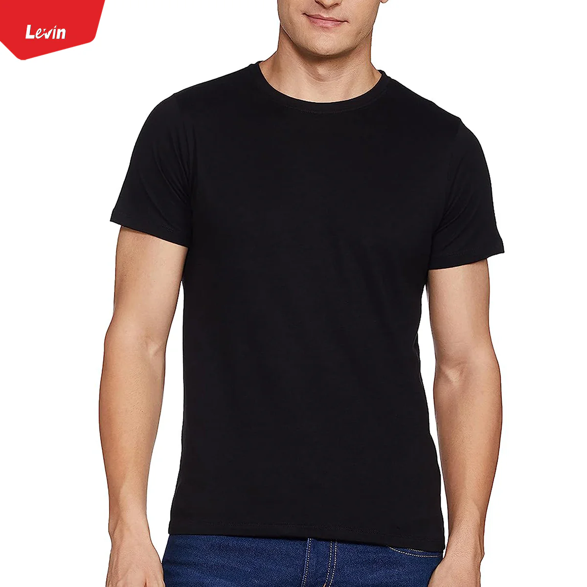 Men's Summer Friendly Casual Comfortable Cotton Crew neck T-shirt - Image 7