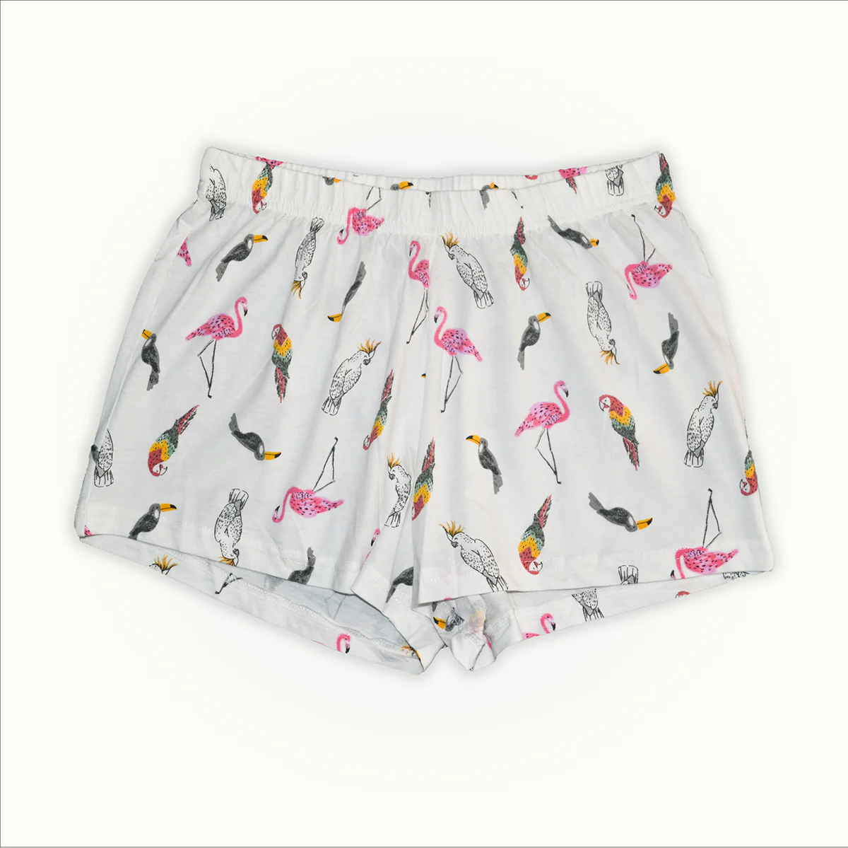 Multicolor Ladies Casual Summer Cotton Shorts - Image 3