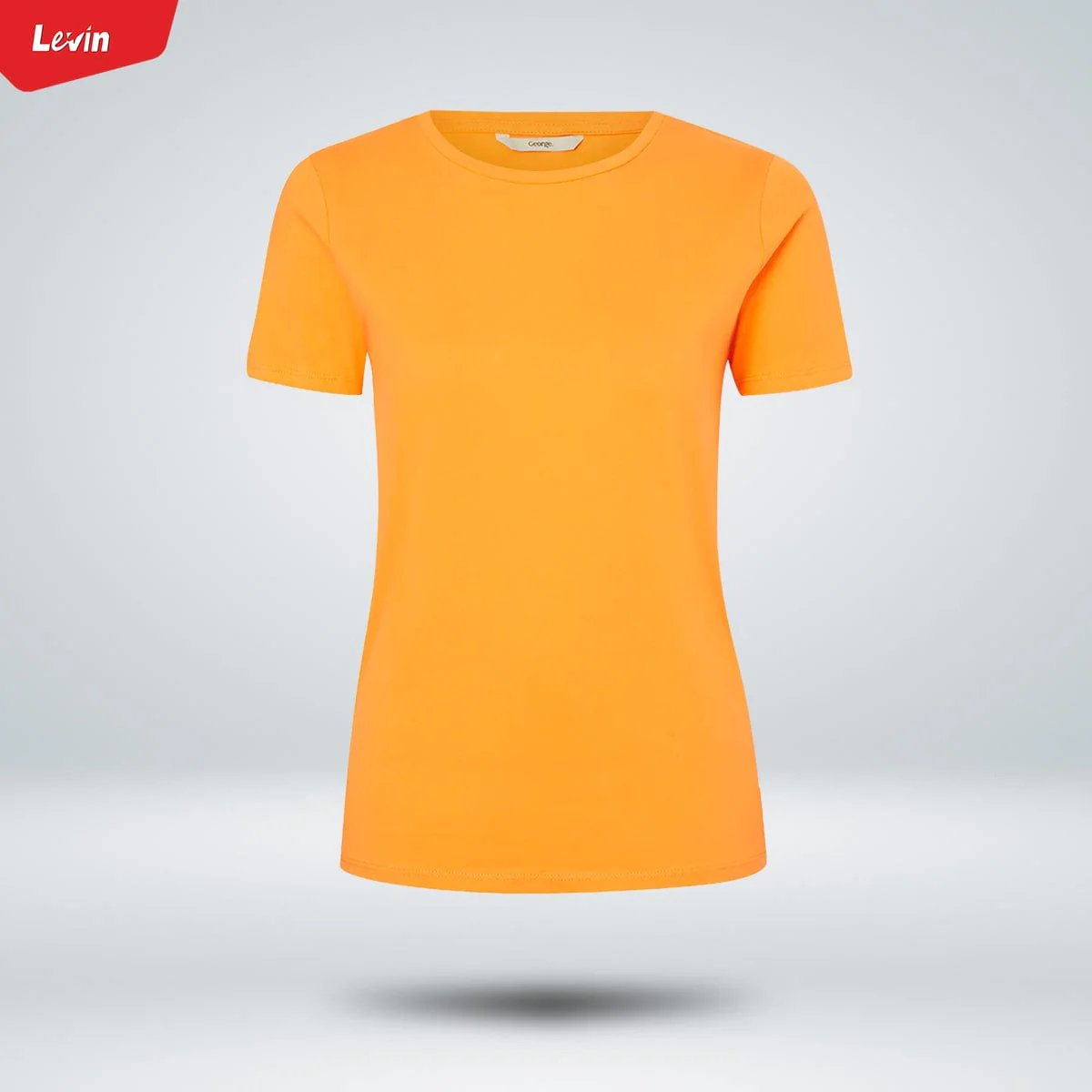 Multicolor Women's Plus Size Cotton Crew Neck T- Shirt - Image 10