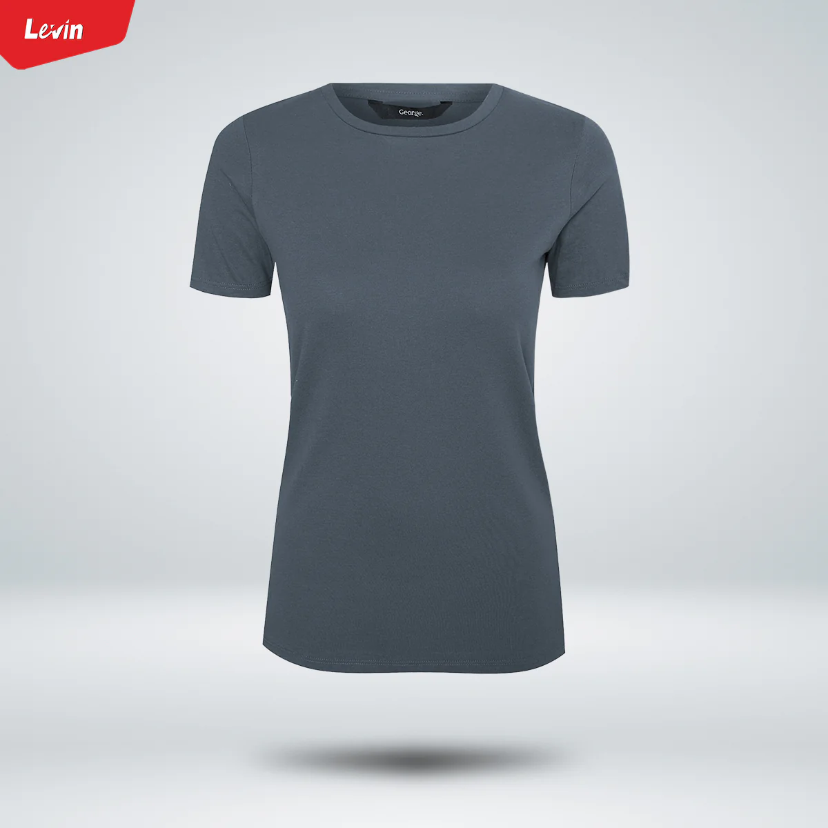 Multicolor Women's Plus Size Cotton Crew Neck T- Shirt - Image 11