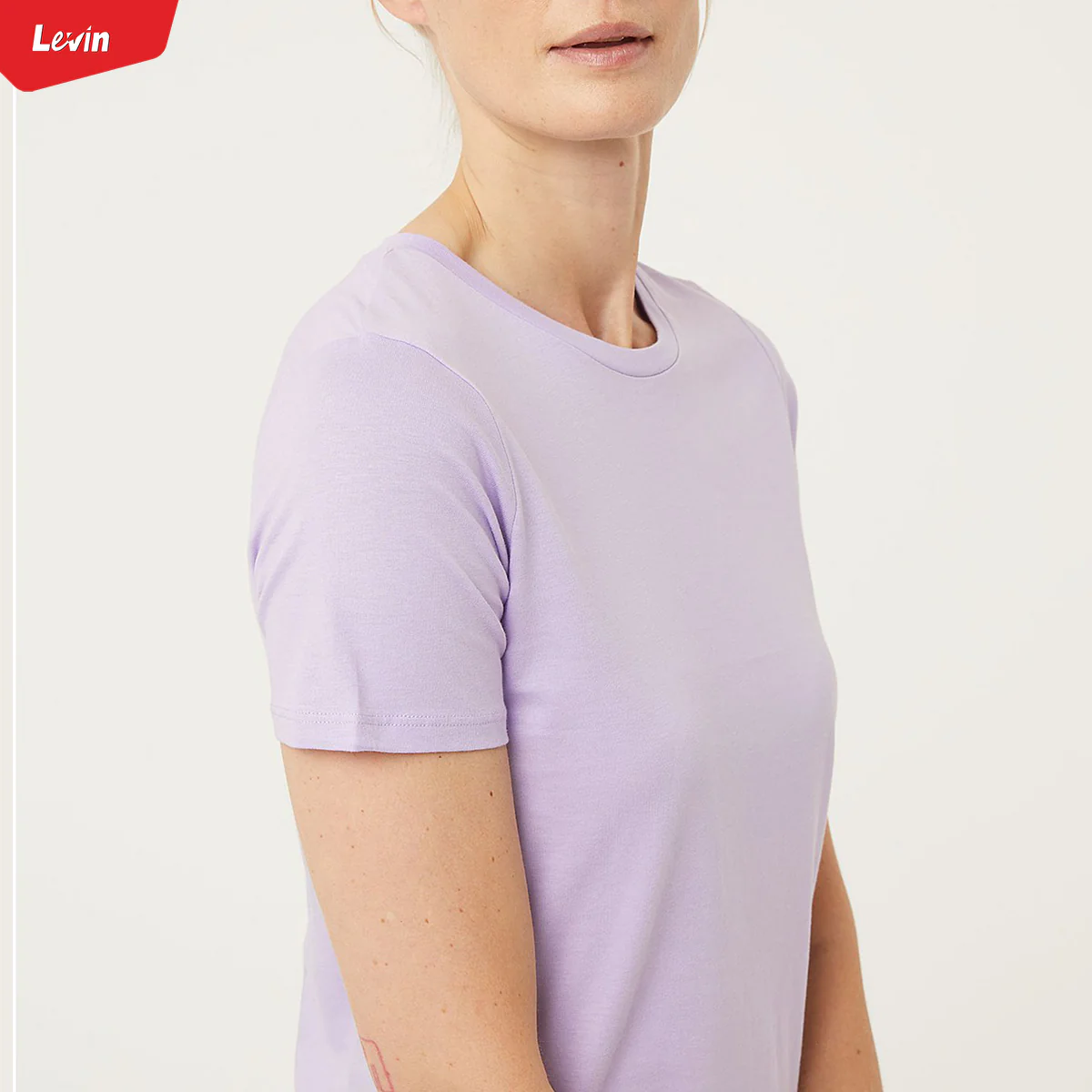 Multicolor Women's Plus Size Cotton Crew Neck T- Shirt - Image 17