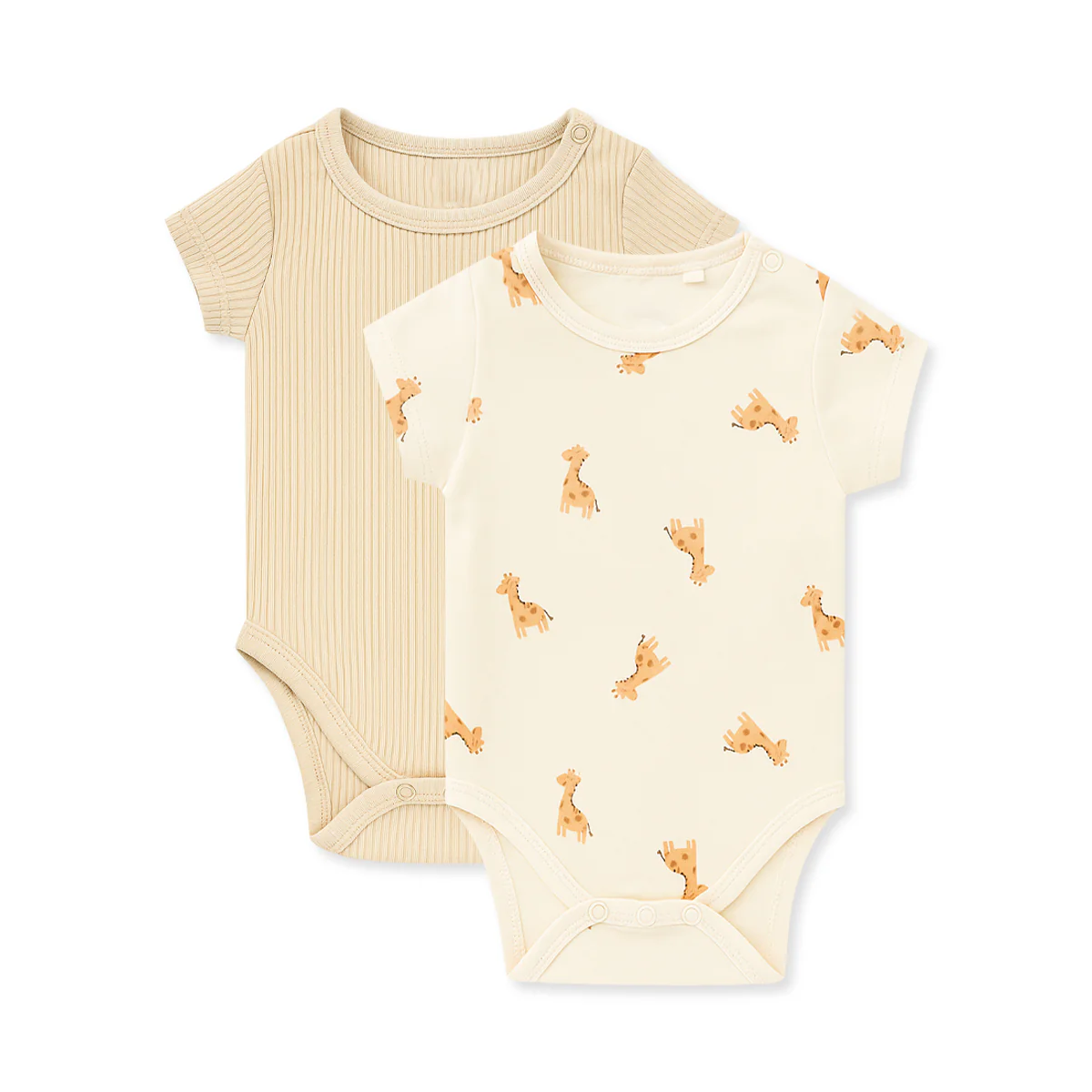 Pack of 2 Baby Premium Half Sleeve Romper