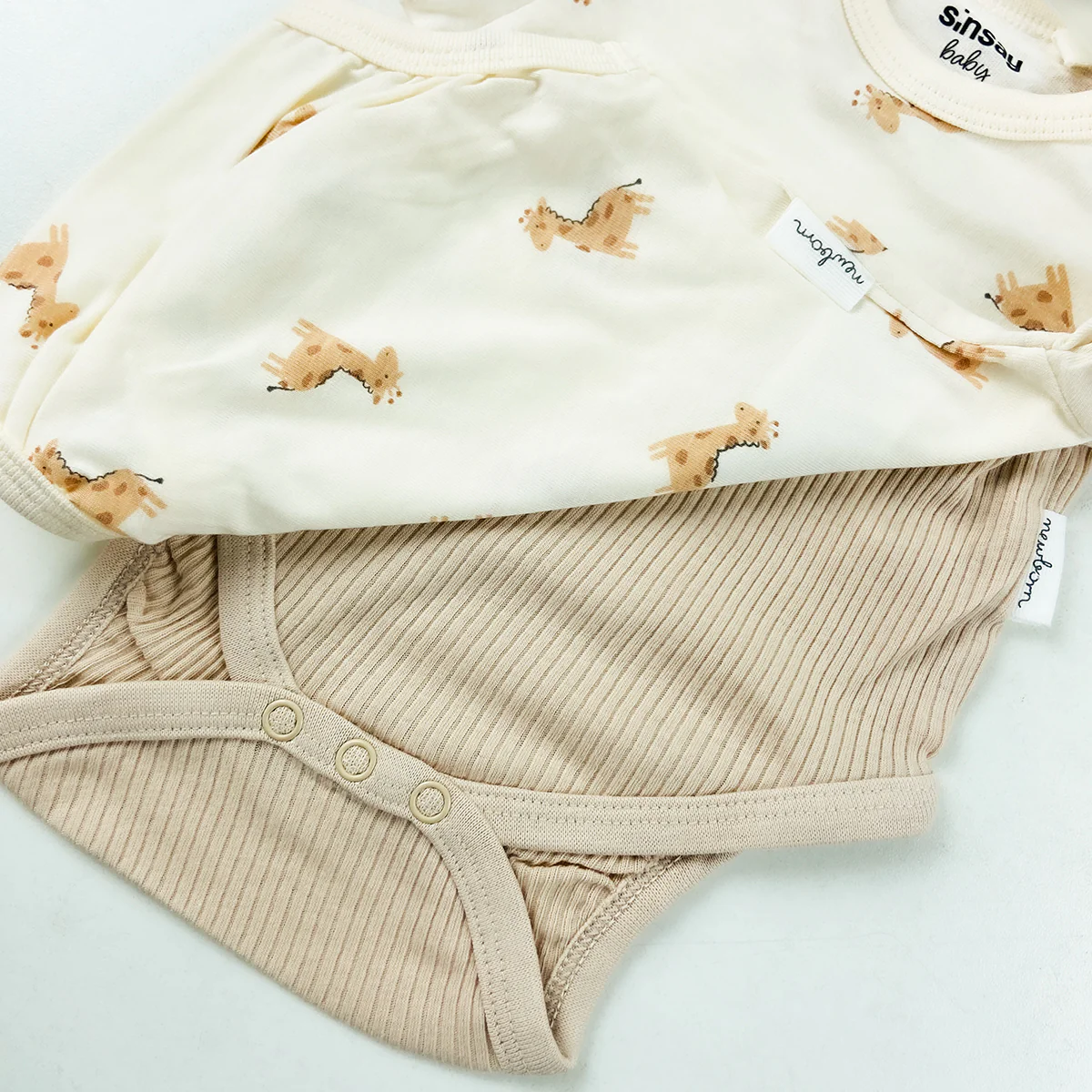 Pack of 2 Baby Premium Half Sleeve Romper - Image 8