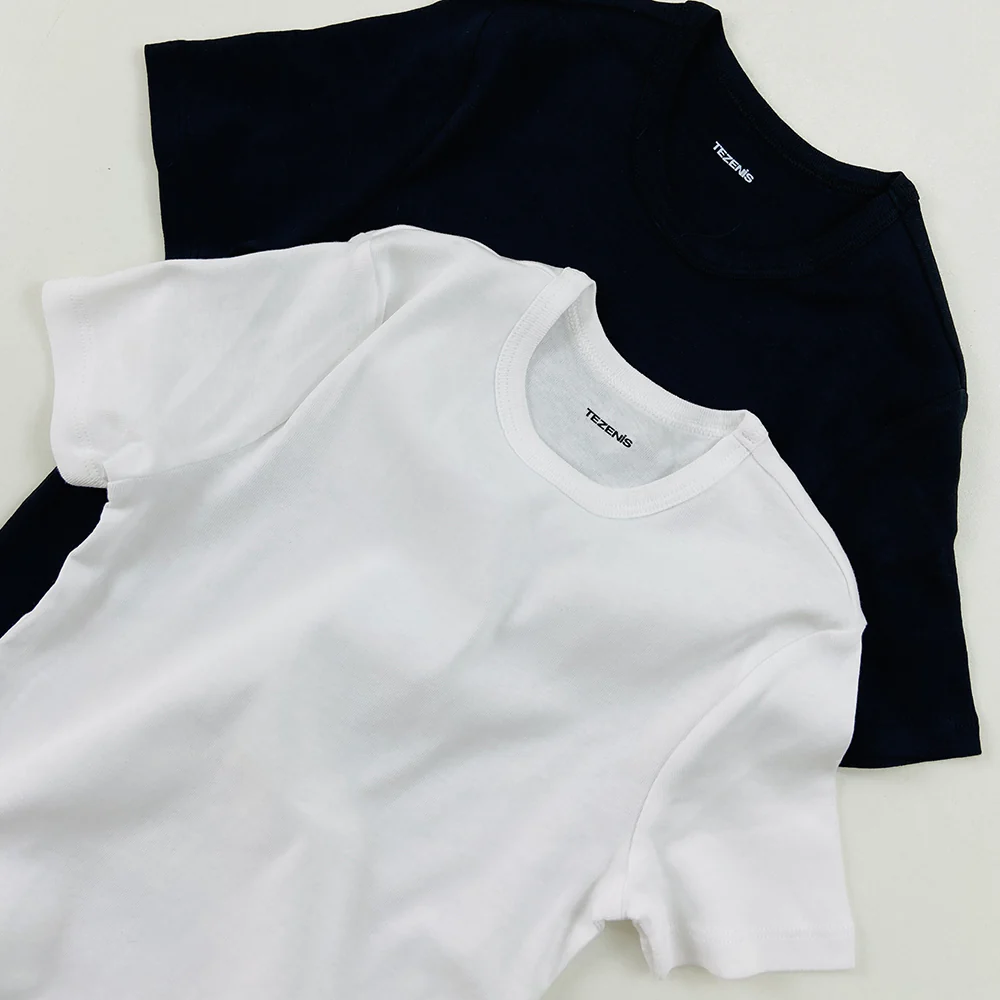 Pack of 2 Boys Basic Round Neck Cotton Undershirt - Image 15