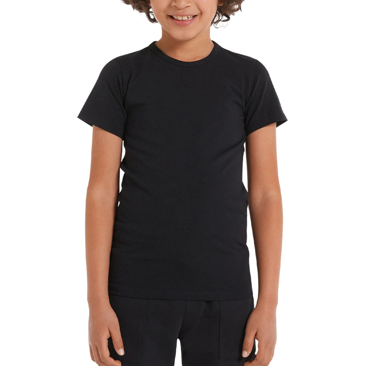 Pack of 2 Boys Basic Round Neck Cotton Undershirt - Image 7