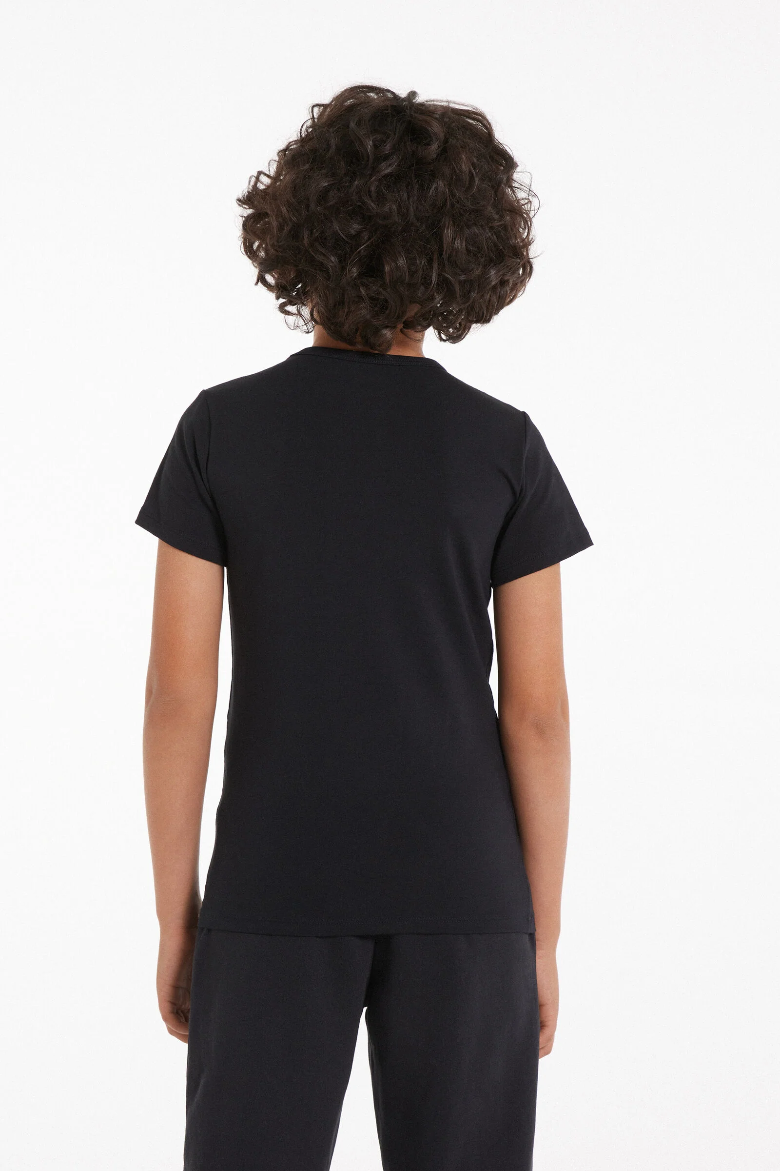 Pack of 2 Boys Basic Round Neck Cotton Undershirt - Image 8