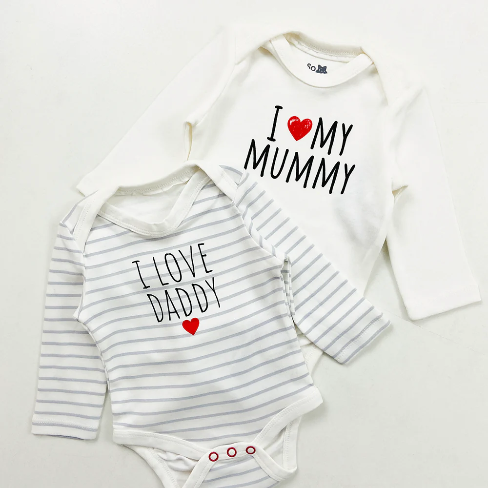 Pack of 2 Cute Printed Full Sleeve Baby Romper - Image 8