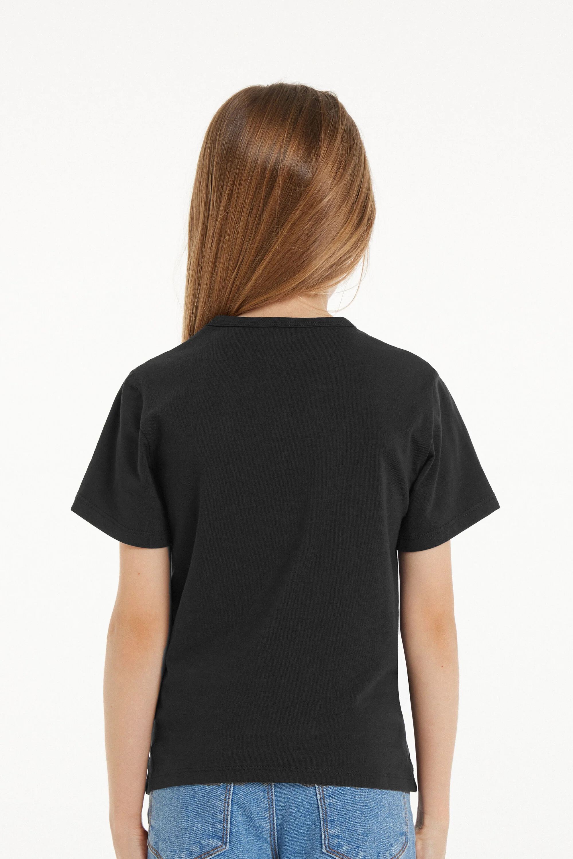 Pack of 2 Girls Basic Round Neck Cotton Undershirt - Image 3