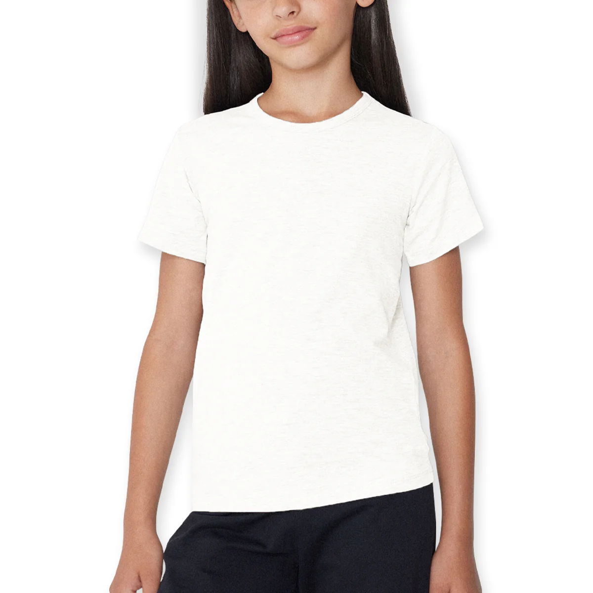 Pack of 2 Girls Basic Round Neck Cotton Undershirt - Image 6