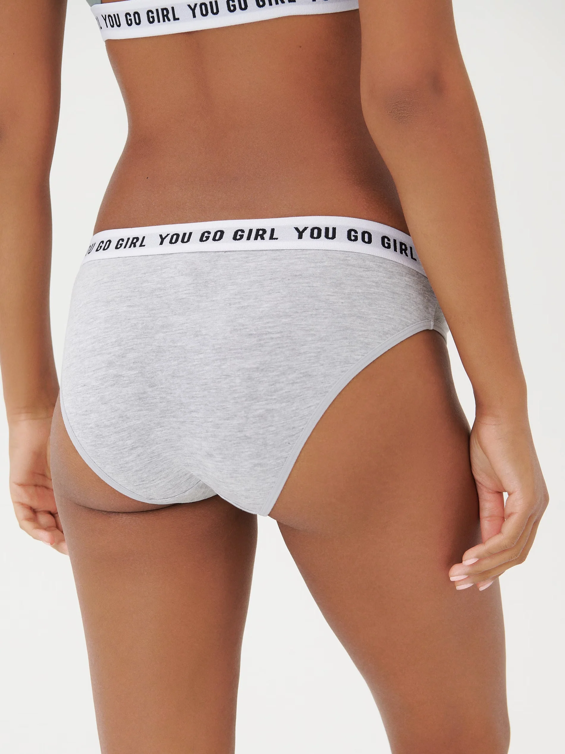Pack of 2 Womens Flexible Waistband Premium Cotton Bikini Panty - Image 7