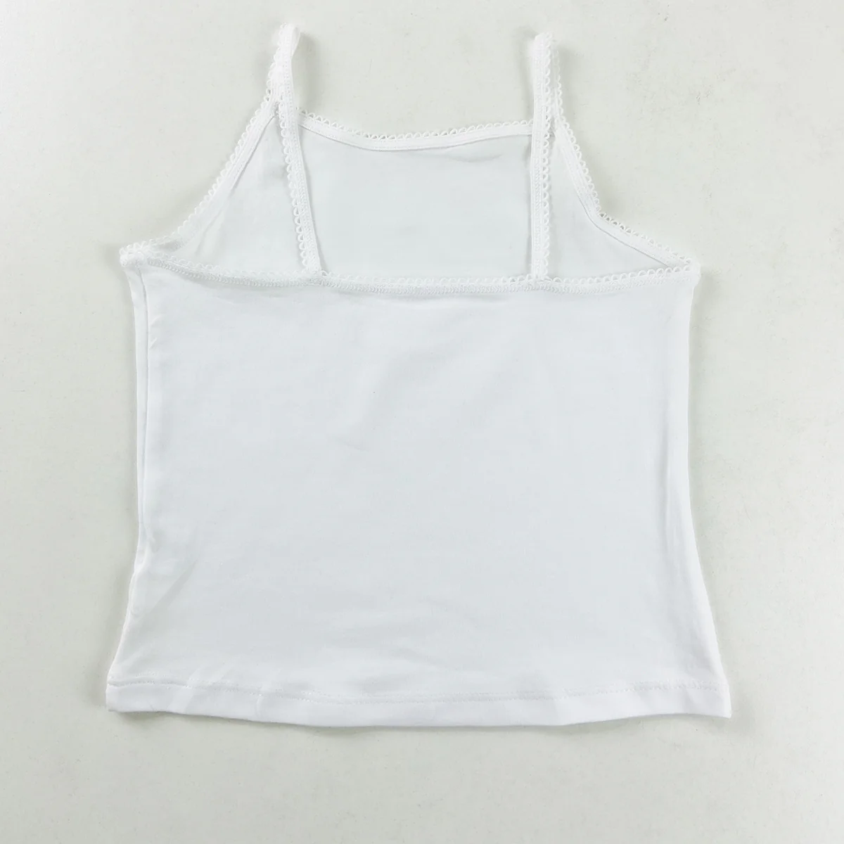 Pack of 3 Teen Girls White Tank Tops - Image 12