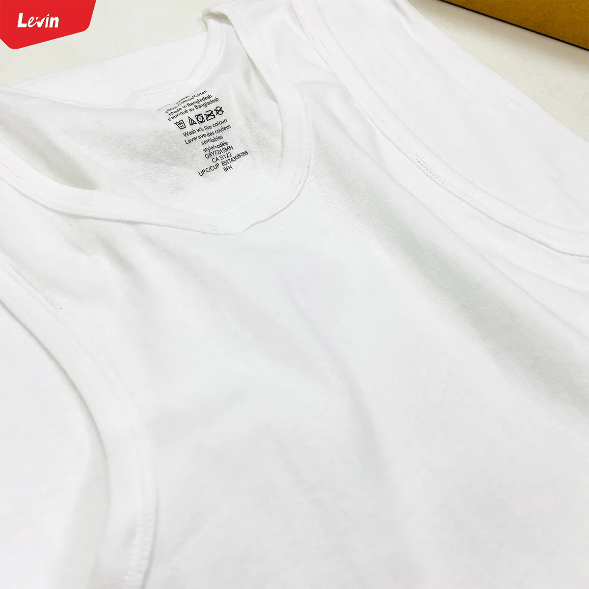 Pack of 3 Combo Mens Round Neck Sleeveless Cotton Tank Top - Image 11