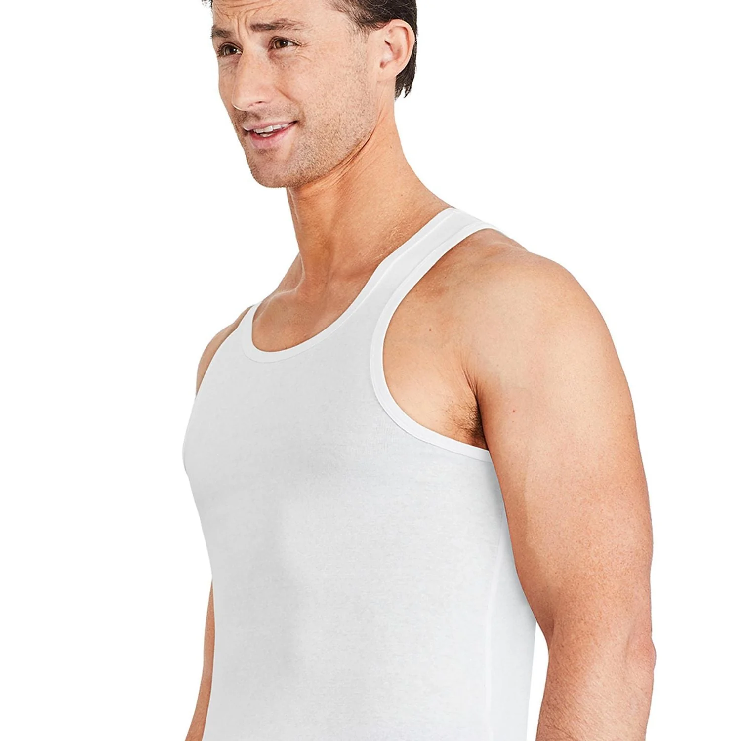 Pack of 3 Combo Mens Round Neck Sleeveless Cotton Tank Top - Image 4