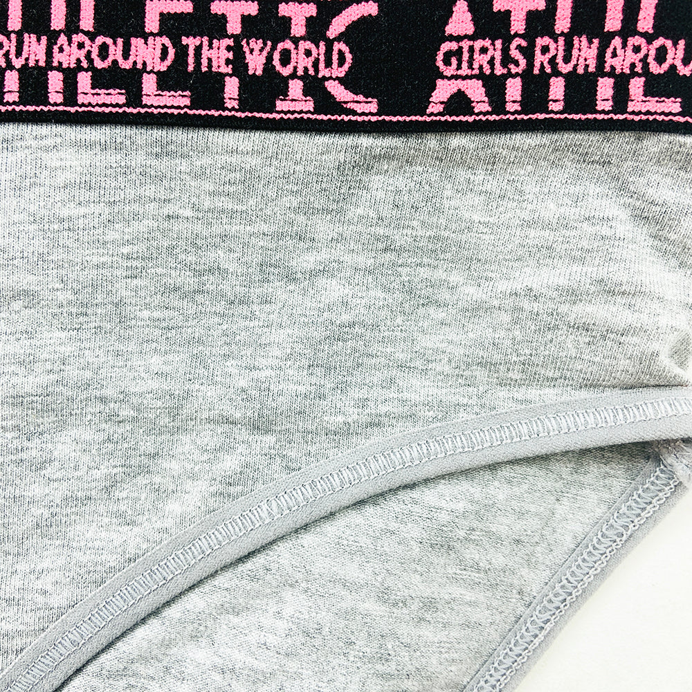 Pack of 3 Girls' Mid Rise Cotton Panties - Image 8