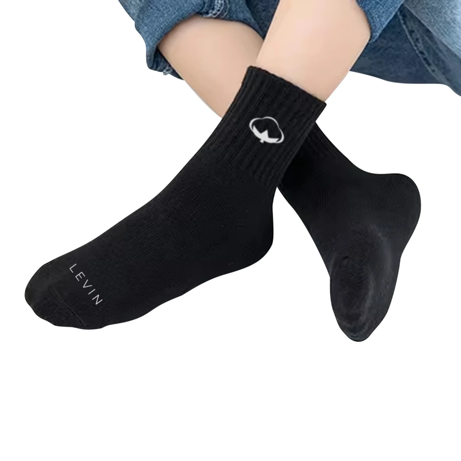 Pack of 3 Girls Premium Short Breathable Basic School Socks (2-14 Years) - Image 3