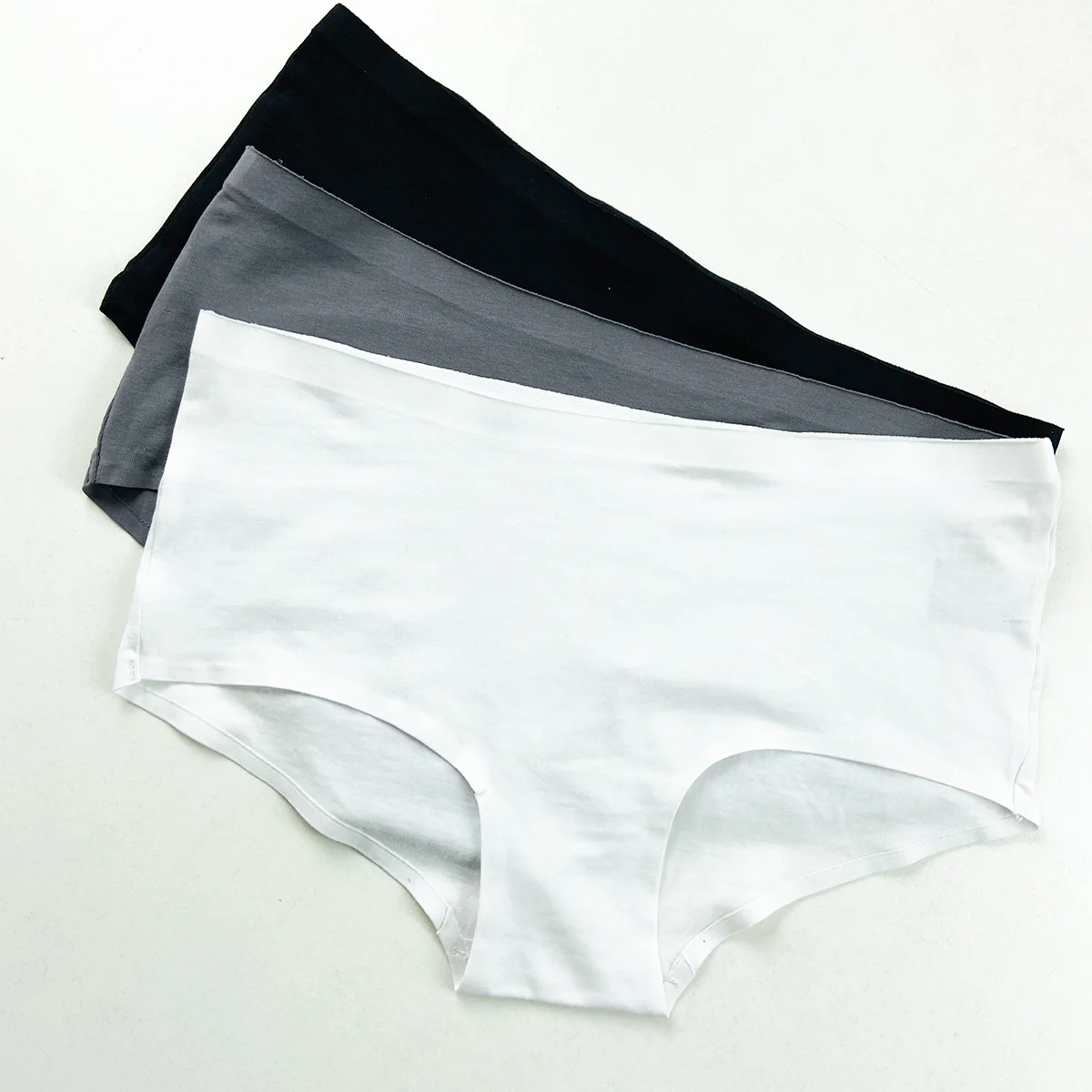 Pack of 3 Ladies Mid Rise No Show Hipster Brief Panty - Image 8