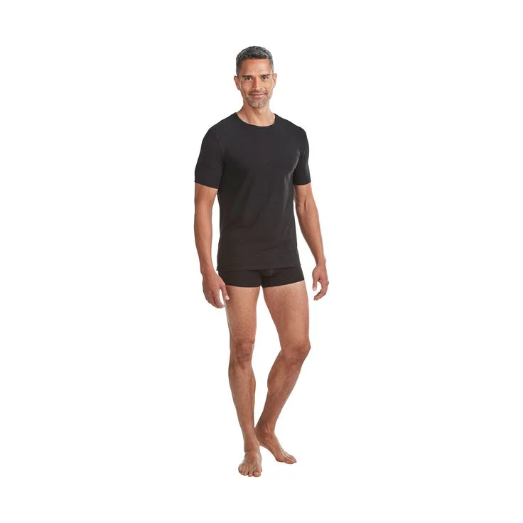 Pack of 3 Mens Basic Round Neck Cotton Undershirt - Image 3
