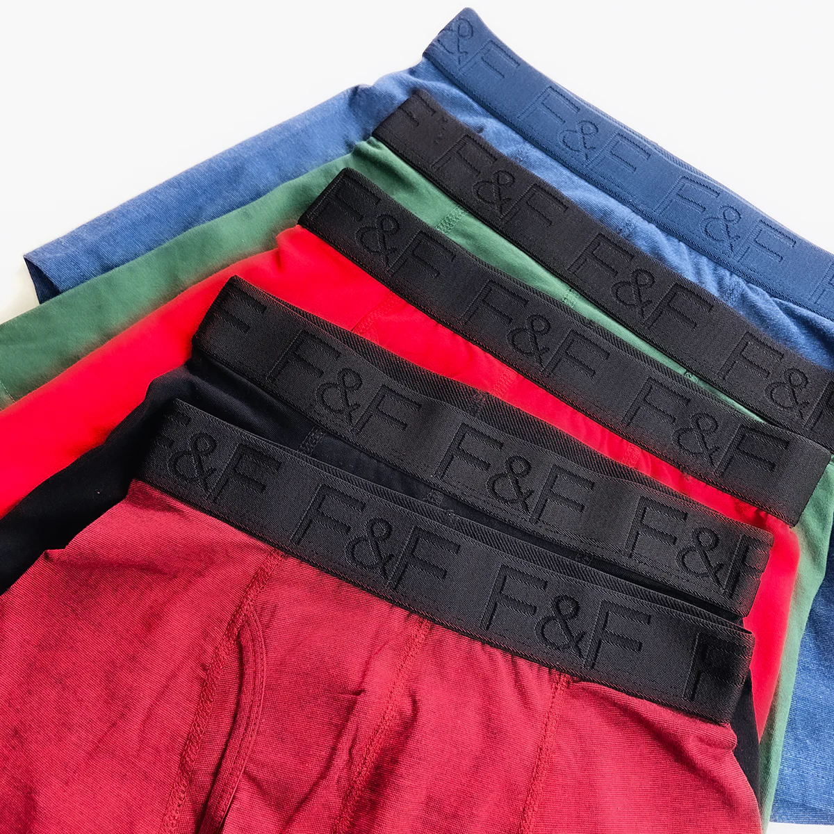 Pack of 3 Mens Cotton Stretch Boxer Trunks - Image 13