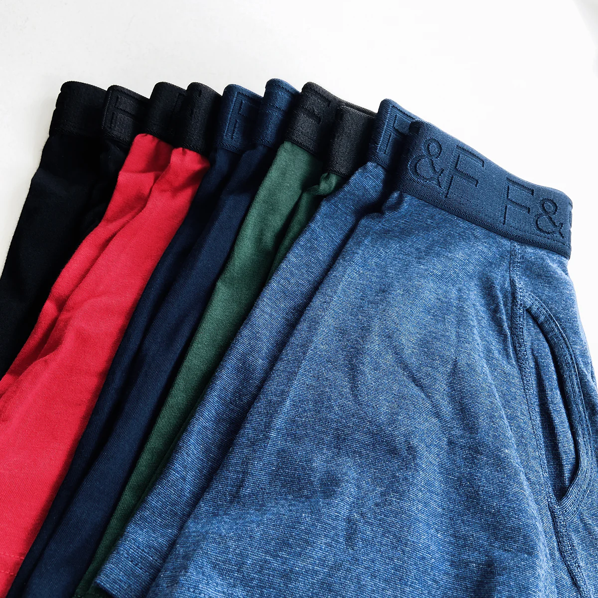 Pack of 3 Mens Cotton Stretch Boxer Trunks - Image 3