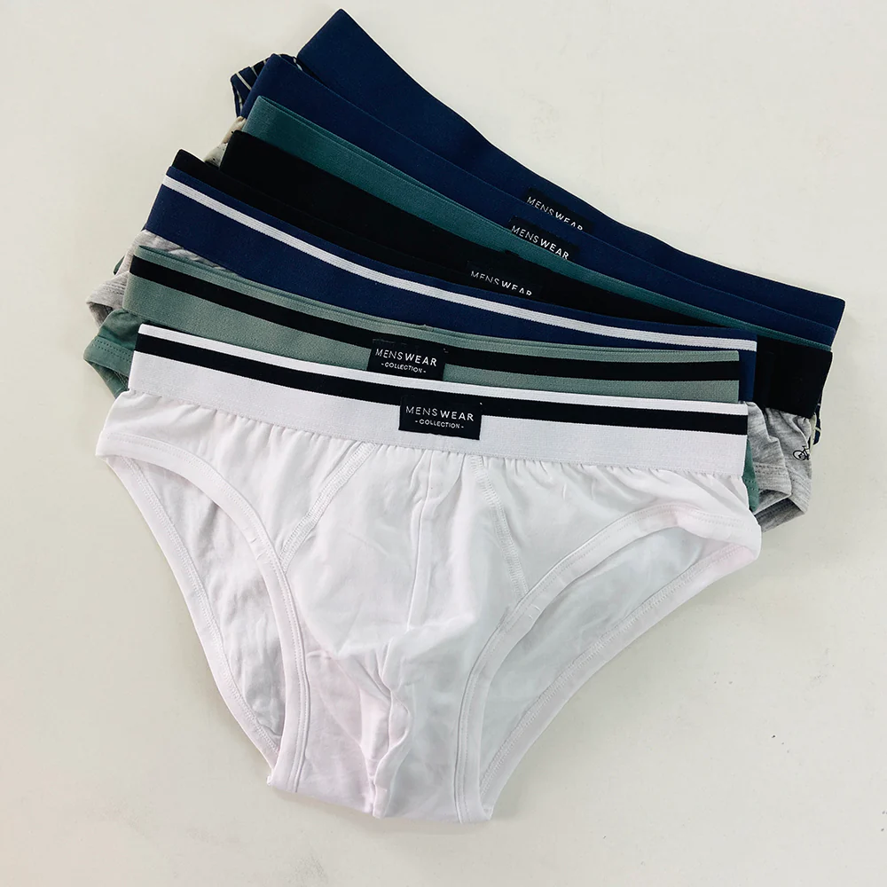 Pack of 3 Mens Outer Elastic Waistbelt Cotton Briefs - Image 2