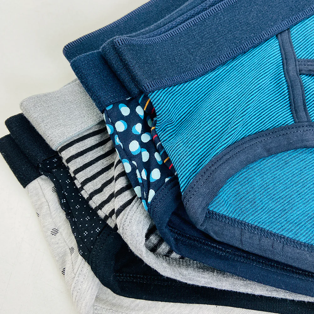 Pack of 3 Mens Outer Elastic Waistbelt Cotton Briefs - Image 2