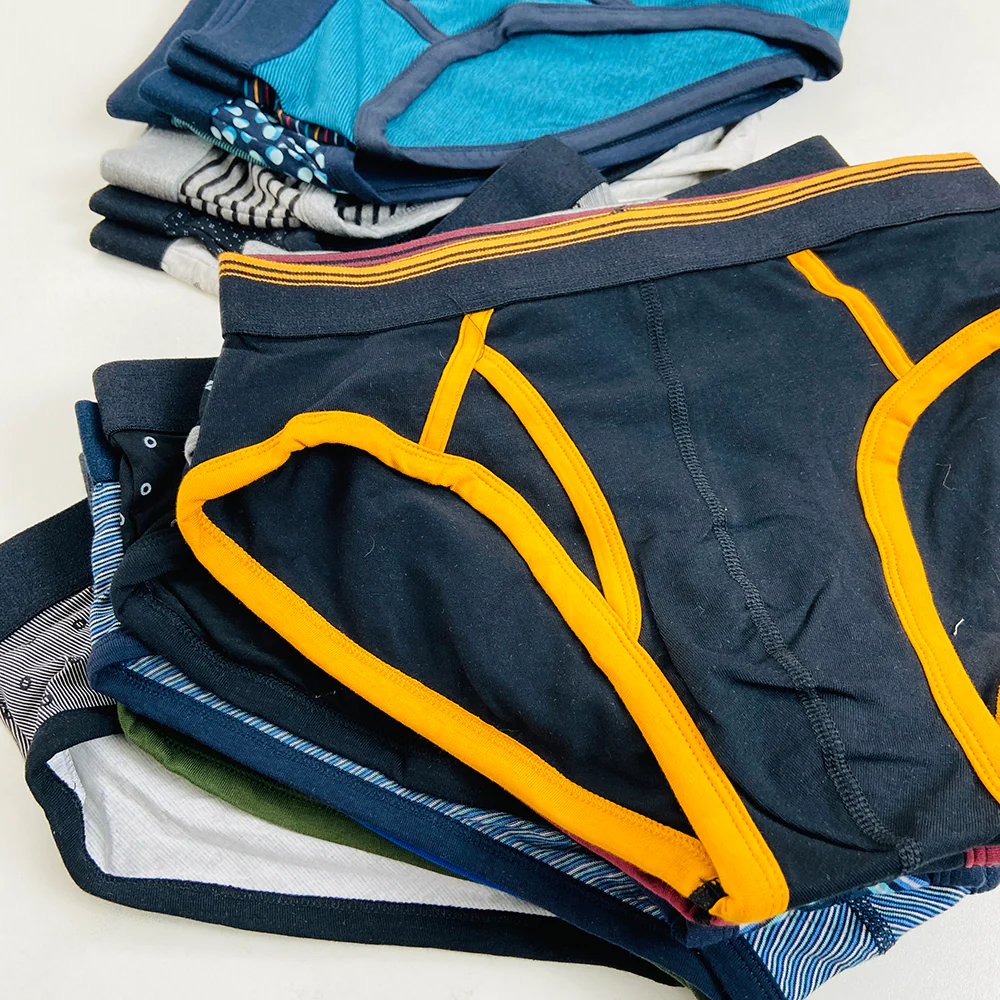Pack of 3 Mens Outer Elastic Waistbelt Cotton Briefs - Image 3