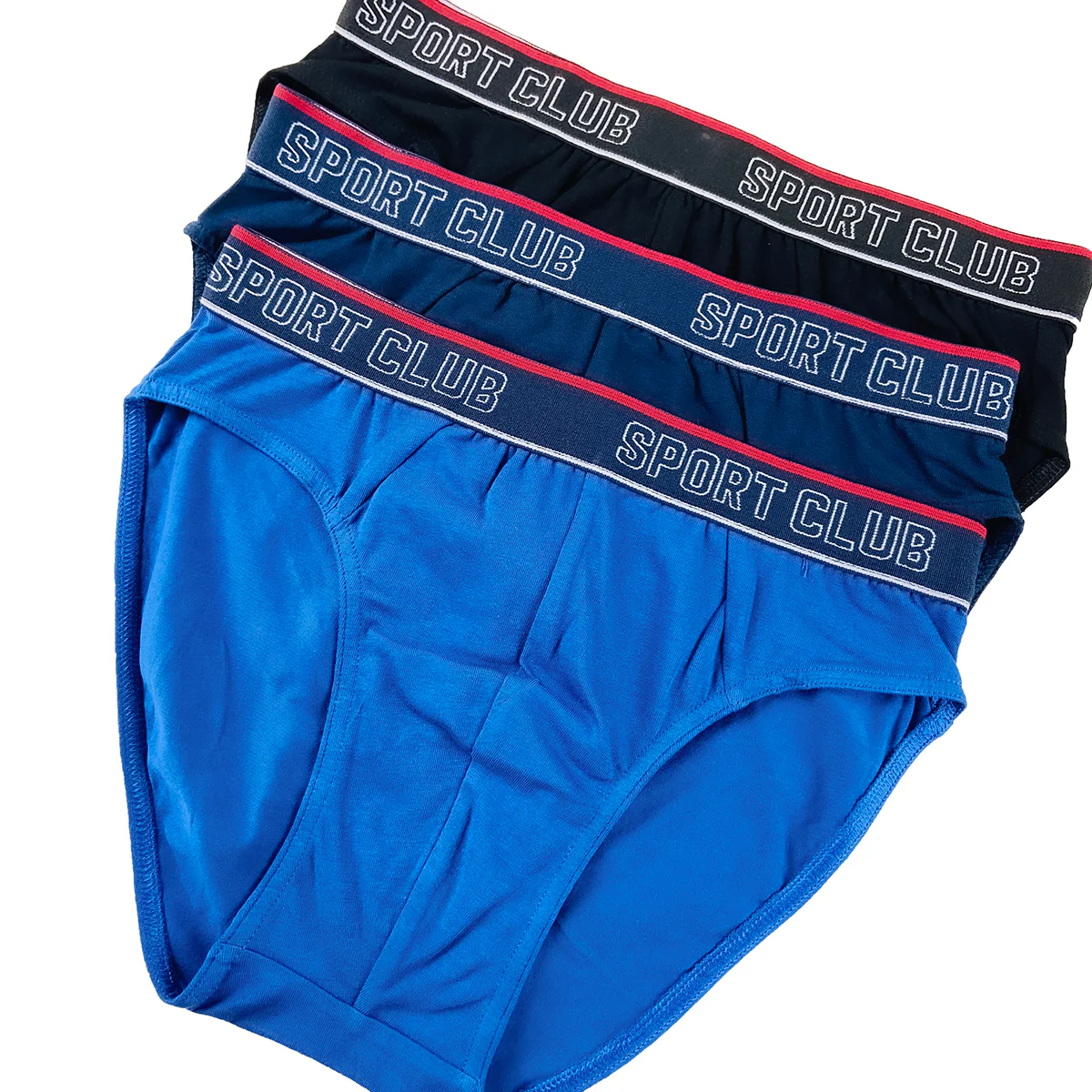 Pack of 3 Mens Premium Soft Stretch Cotton Briefs - Image 2