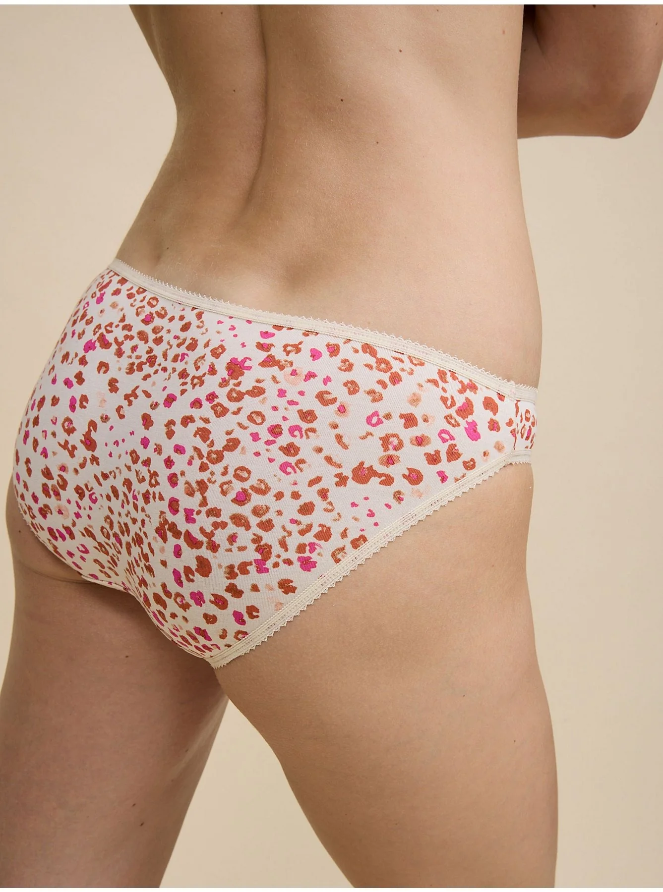 Pack of 3 Womens Cotton Stretch Underwear Mini Briefs - Image 3