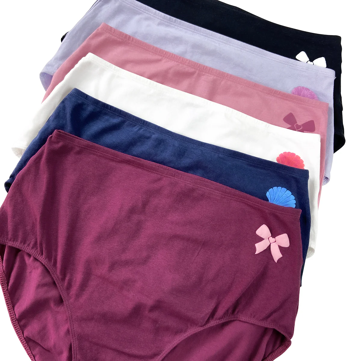 Pack of 3 Womens Premium Soft Cotton Hipster Panty - Image 2