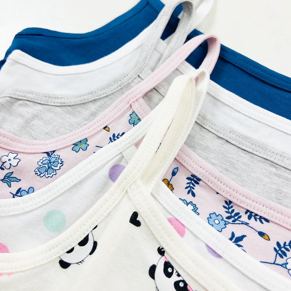 Pack of 4 Girl Camisole Cotton Bras - Image 14