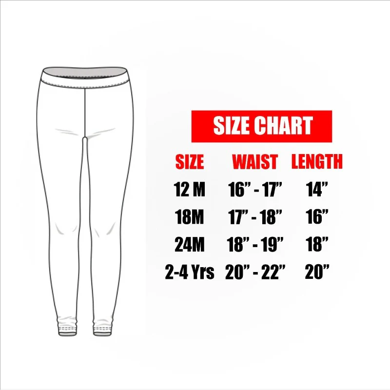 Pack of 5 Assorted Girls Multicolor Leggings - Image 3