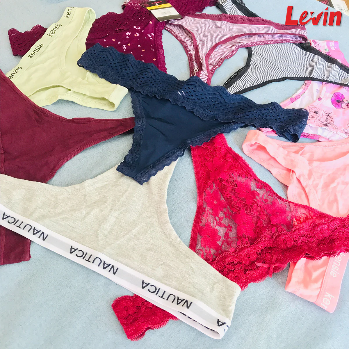Pack of 5 Assorted Multicolor Ladies Premium Sexy Thong - Image 3