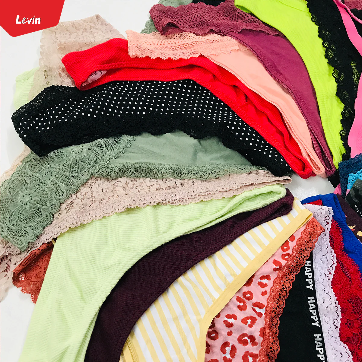 Pack of 5 Assorted Multicolor Ladies Premium Sexy Thong - Image 4