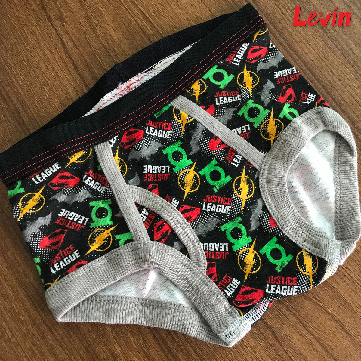 Pack of 5 Assorted Multicolor Soft Ribbed Boys Underwear - Image 7